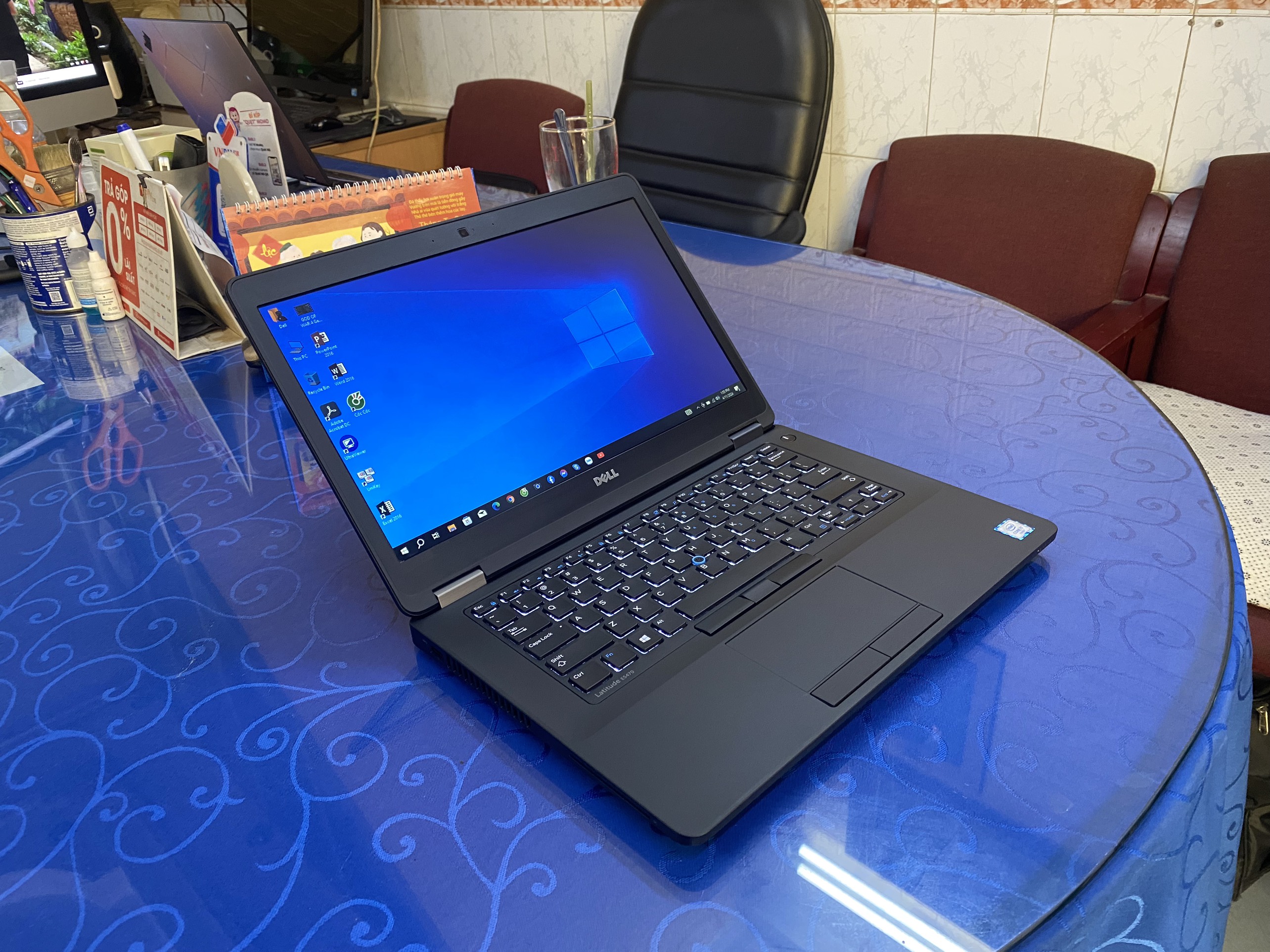  DELL LATITUDE E5470 I7 6820HQ 8GB 256GB 14”FHD  Tra