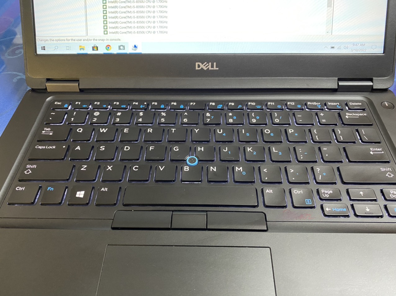 DELL LATITUDE 5490 I7 8650U 15.6"FHD VGA 2GB