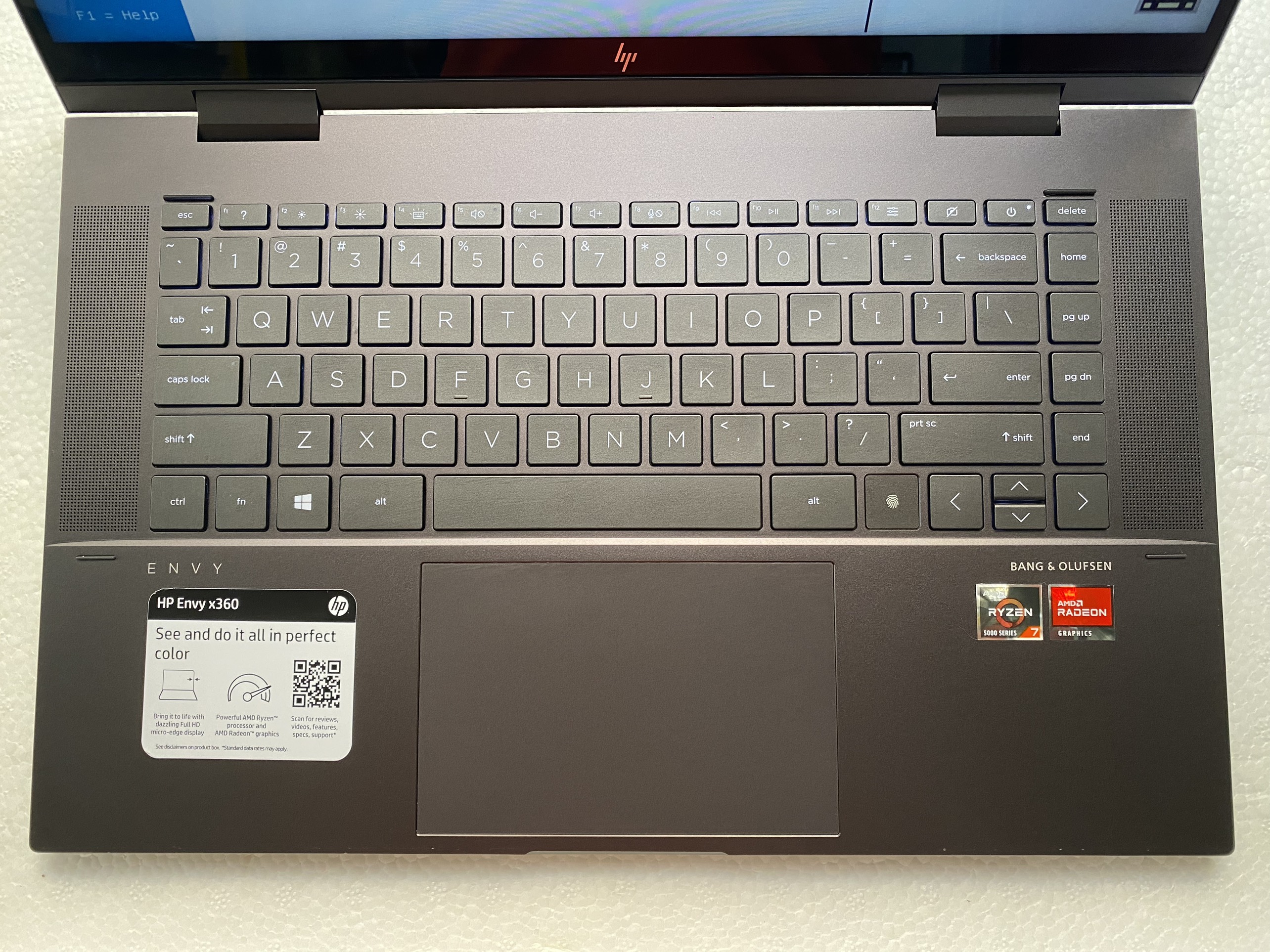 HP ENVY X360 2 IN 1 RYZEN 7 5700U 8GB 512GB 15.6"CẢM ỨNG