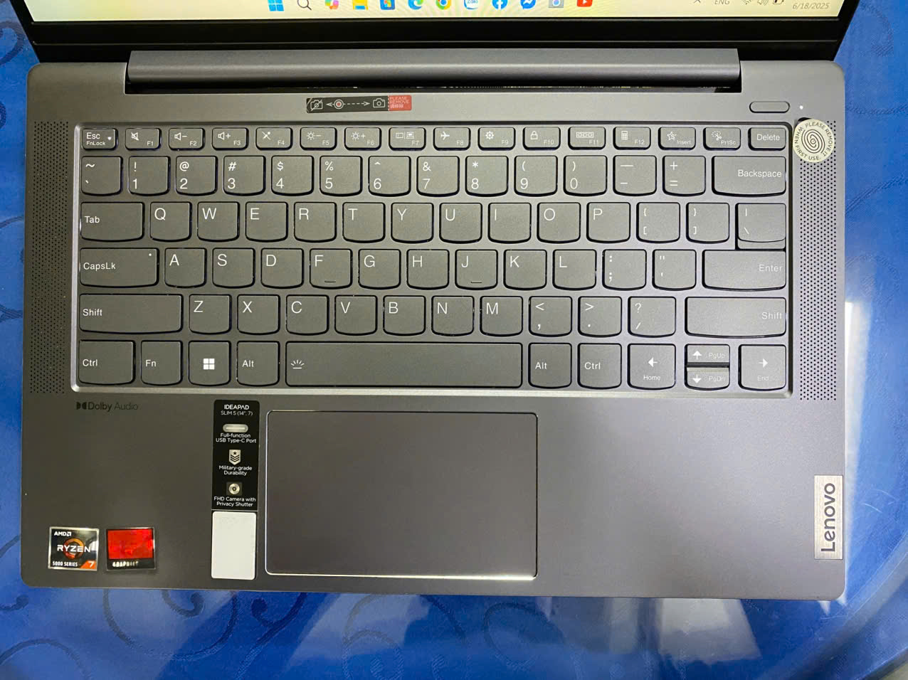 Lenovo ideapad slim 5 RYZEN 7 5825U 16GB 512GB 14"FHD