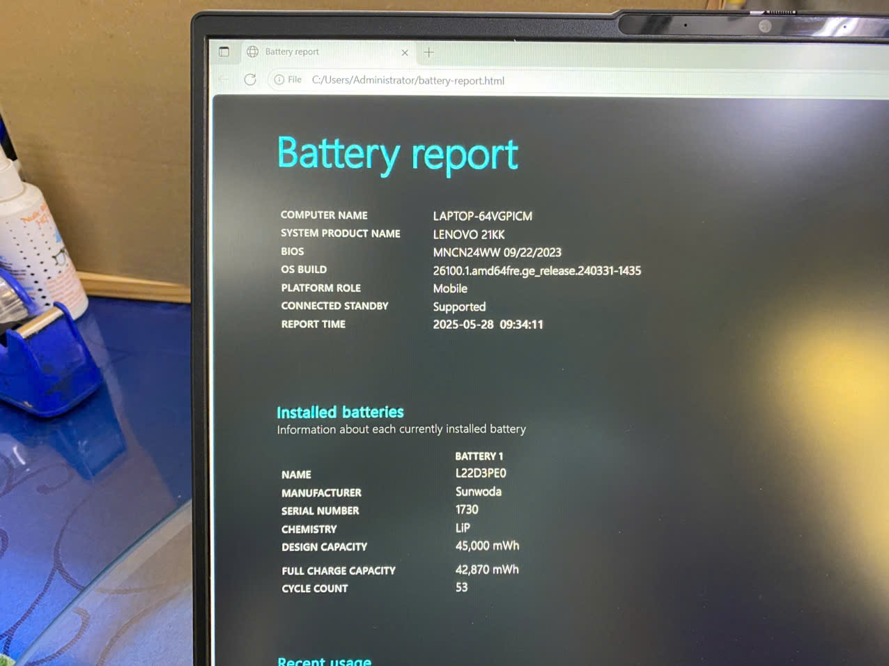 Lenovo ThinkBook 16 G6 ABP RYZEN 5 7530U 16GB 512GB 16"FHD+