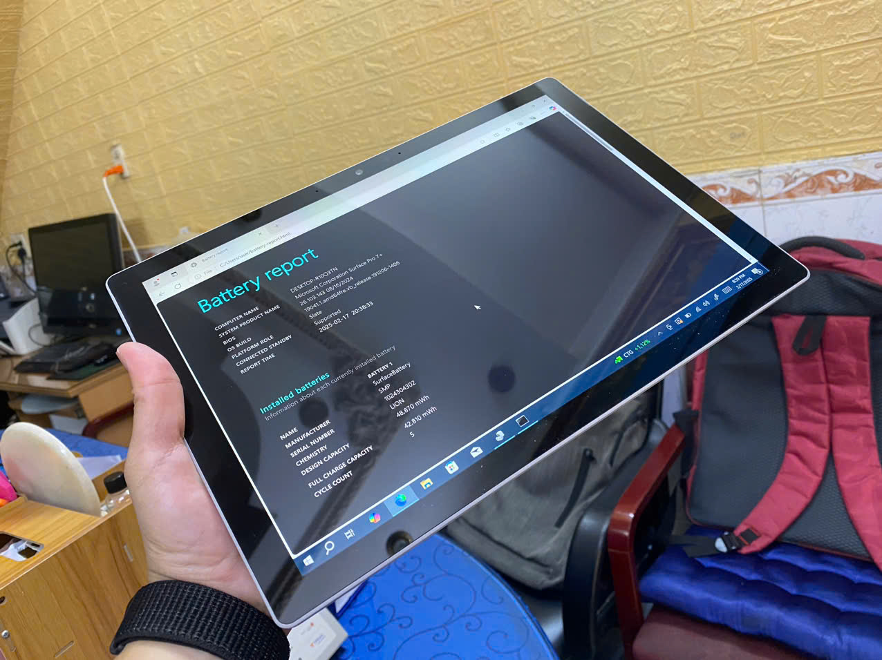 SURFACE PRO 7 PLUS I7 1165G7 16GB 512GB 12.3"2K  Tr