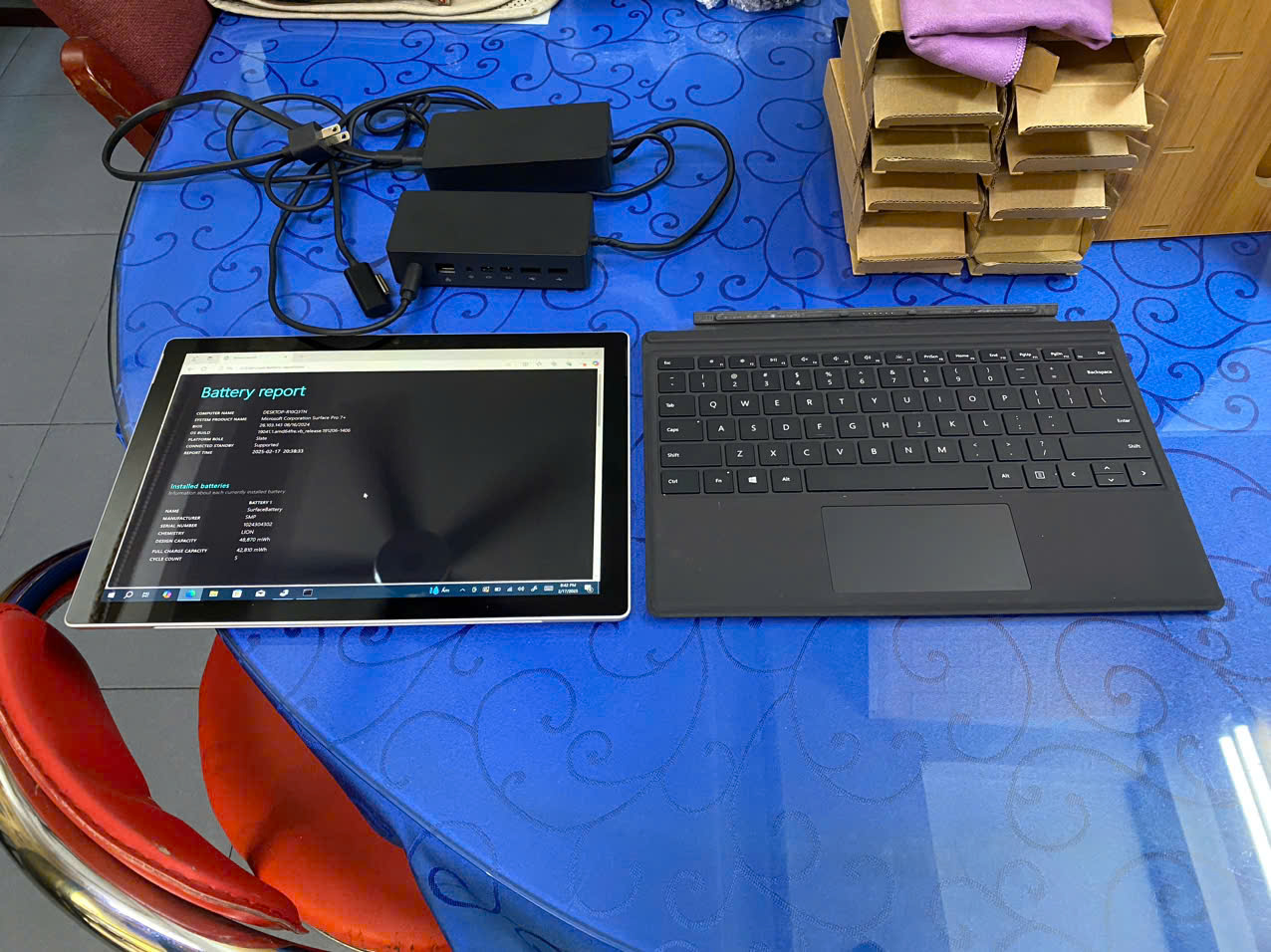 SURFACE PRO 7 PLUS I7 1165G7 16GB 512GB 12.3"2K  Tr